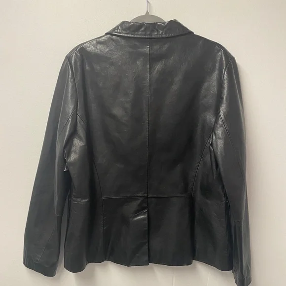 y2k gap leather jacket - Picture 4 of 5